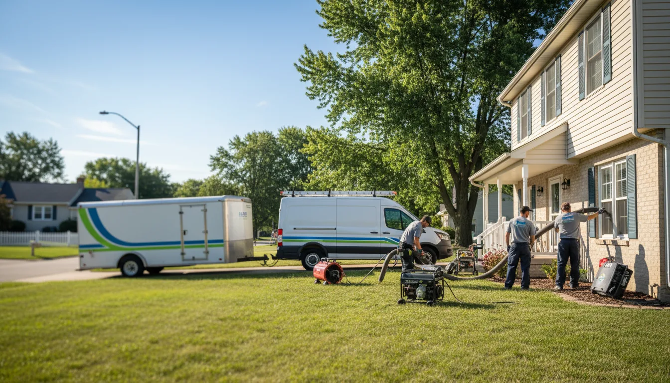 Flooded Basement Restoration And Cleanup With Repair in Fessenden, ND near me